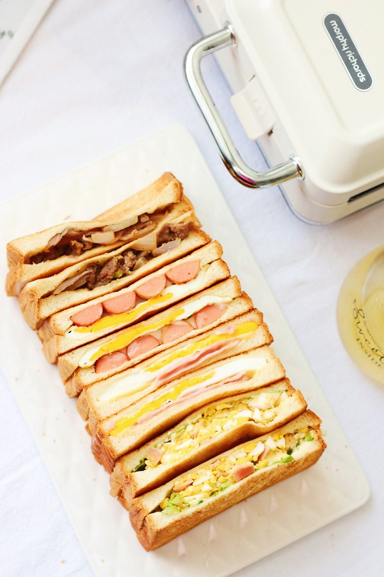 三明治这样搭，低脂营养又健康，超级快手，一周早餐不重样图1