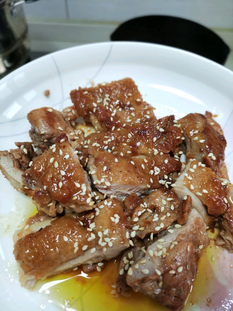 香煎鸡腿肉图2