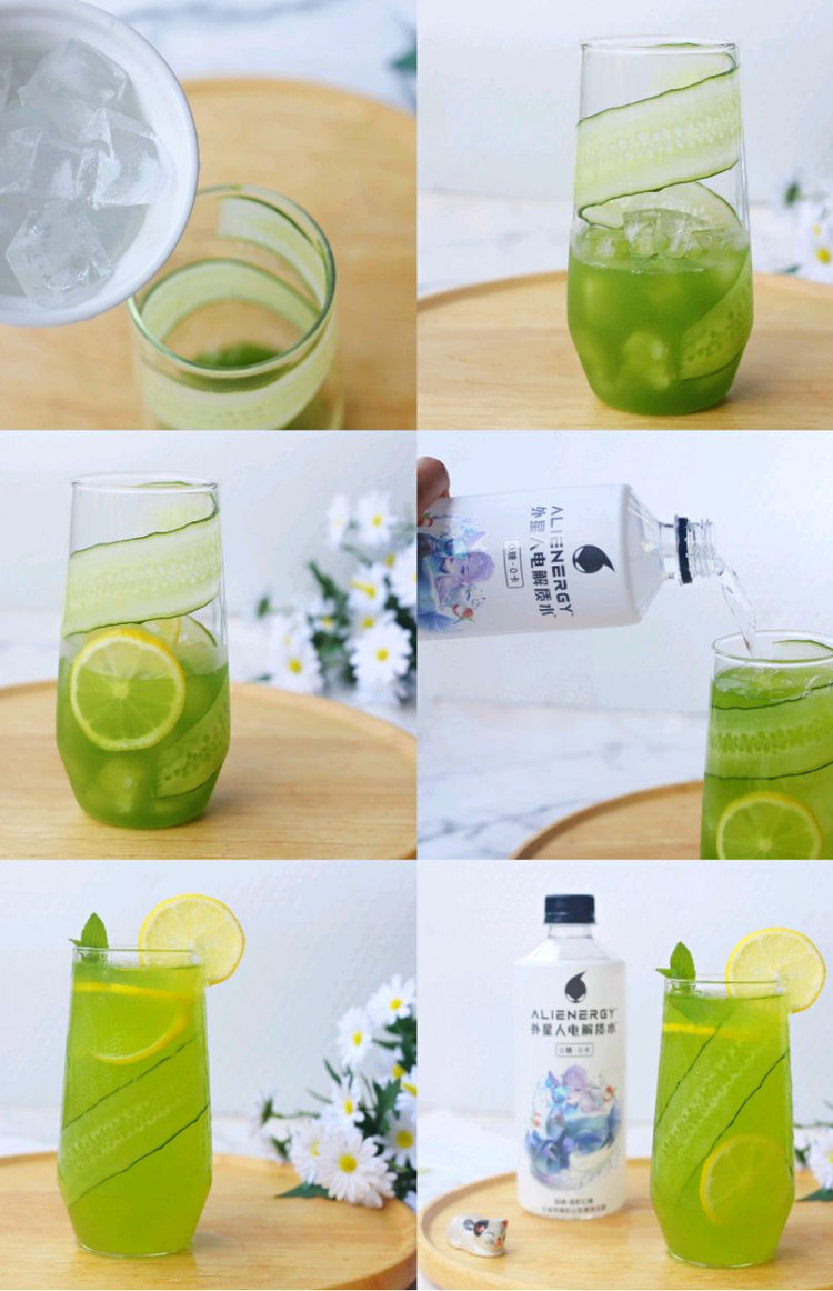 ㊙️0糖0卡夏日必备❗️巨好喝的青瓜柠檬减脂快乐水～图3