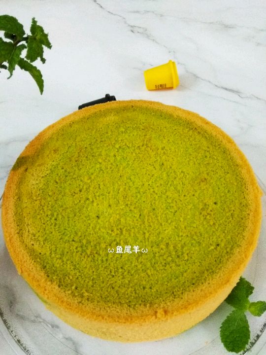 菠菜椰浆戚风蛋糕图1