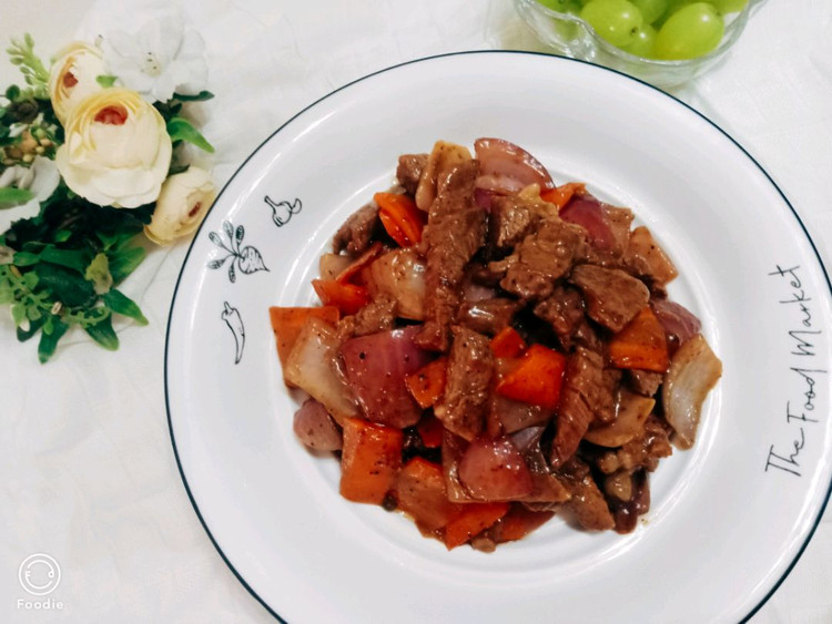 减脂食谱炒牛肉粒图1