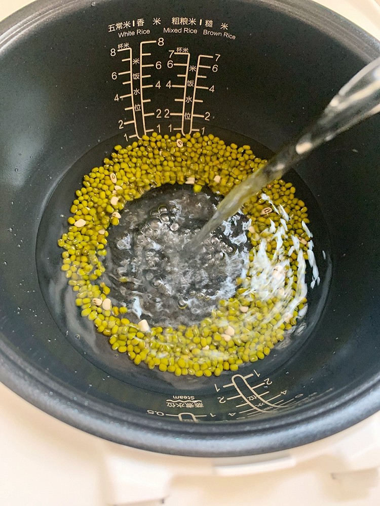 消暑佳品|陈皮绿豆沙图3
