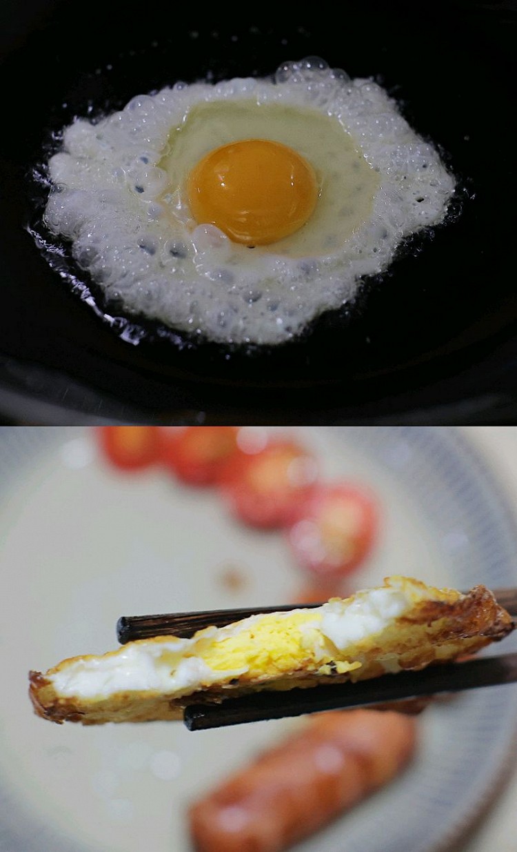 营养早餐日记：煎蛋➕芝士肠图3