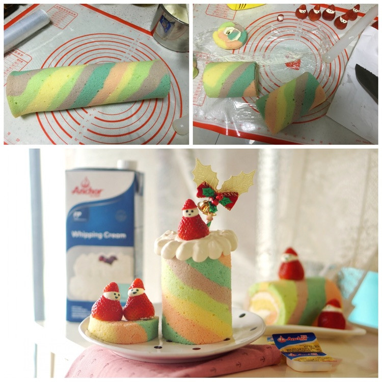安佳彩虹蛋糕卷图4