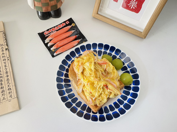 蟹柳滑蛋三明治🥪图2