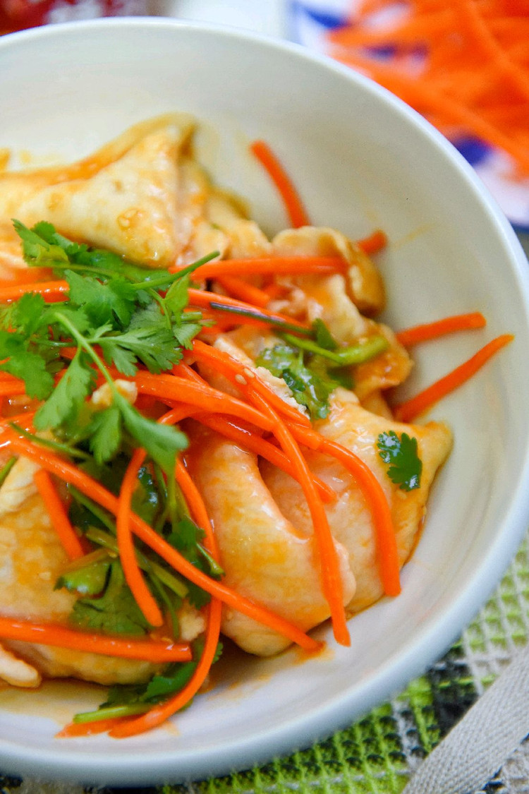夏日解腻凉拌菜,麻辣鸡片图2