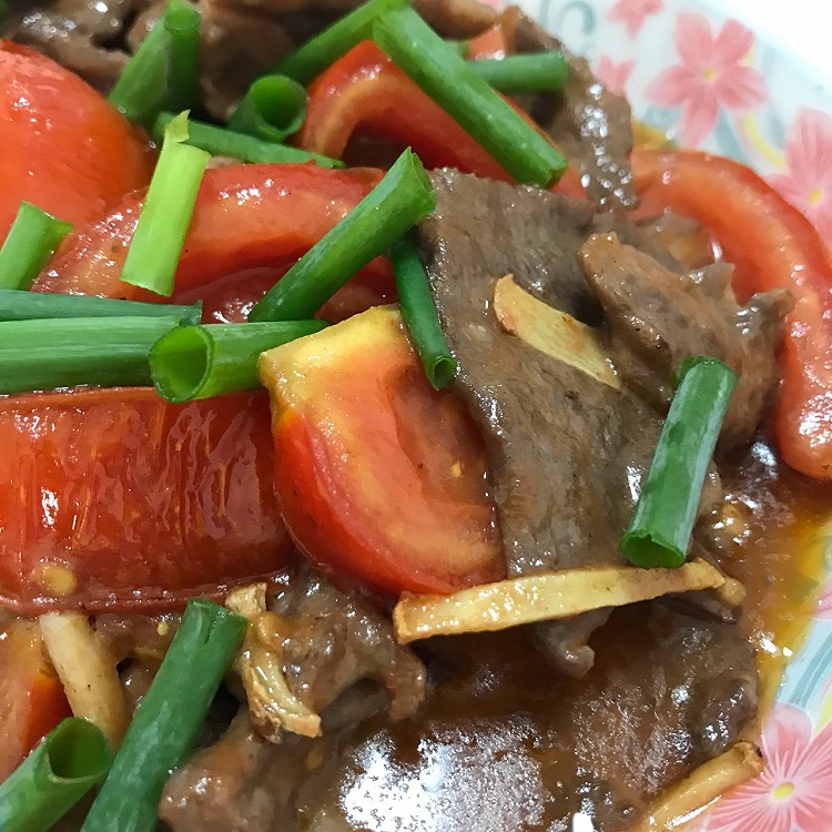 蕃茄炒牛肉图1