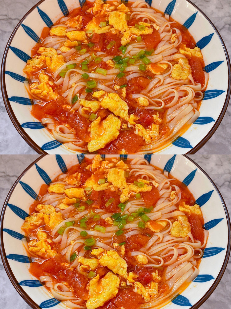 5分钟搞定❗️美味又营养的番茄鸡蛋汤面😋图3