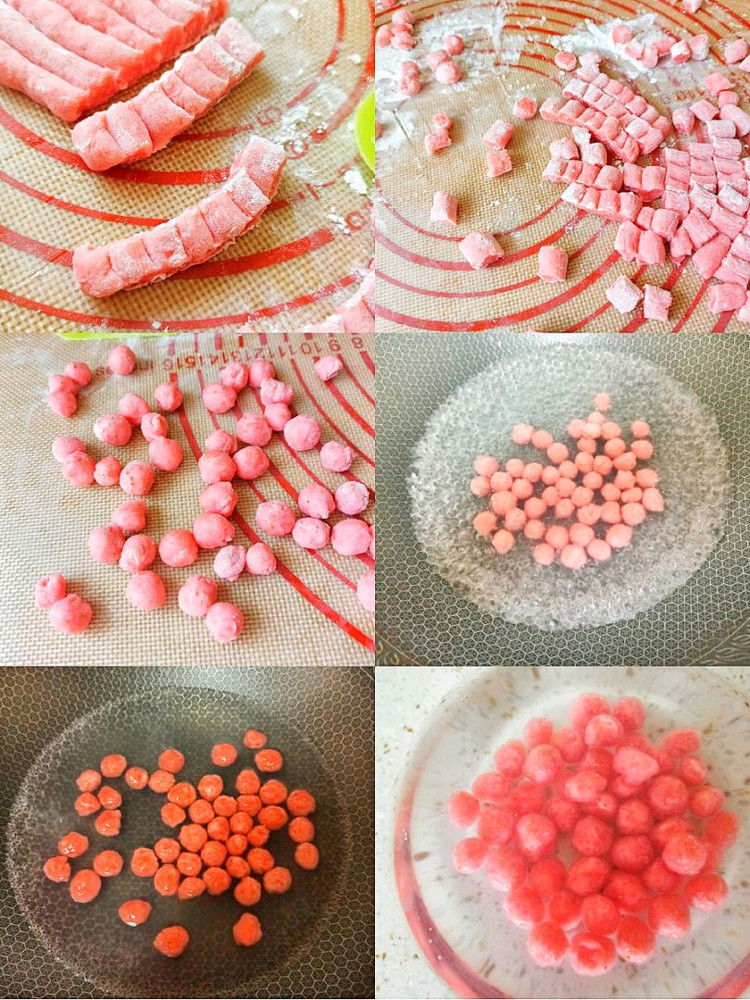 🍓草莓啵啵球，粉色的夏日甜品🌸🌸🌸图3