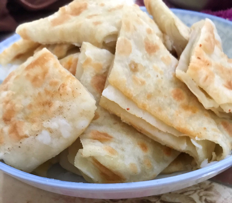 爆炒鸡心、鸡丝白玉菇、海米油菜～～😋😄👍🌹图4