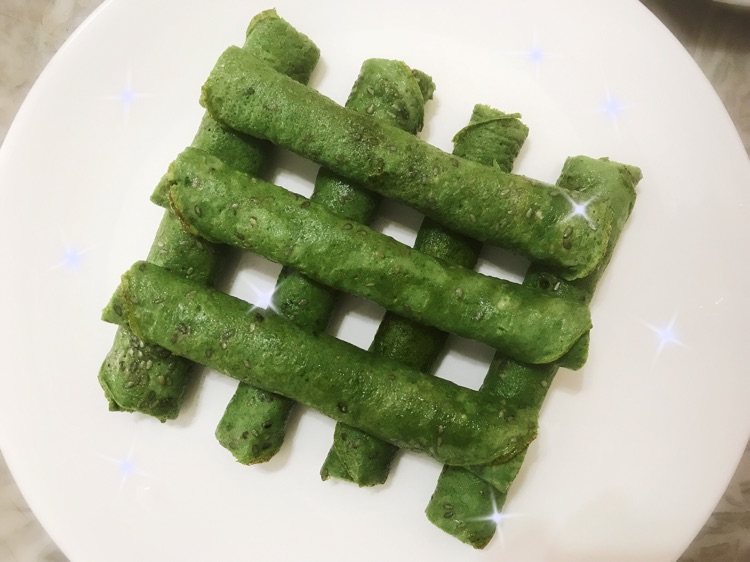 菠菜卷和菠菜饼…原汁原味！身体健康就是要吃的好！图1