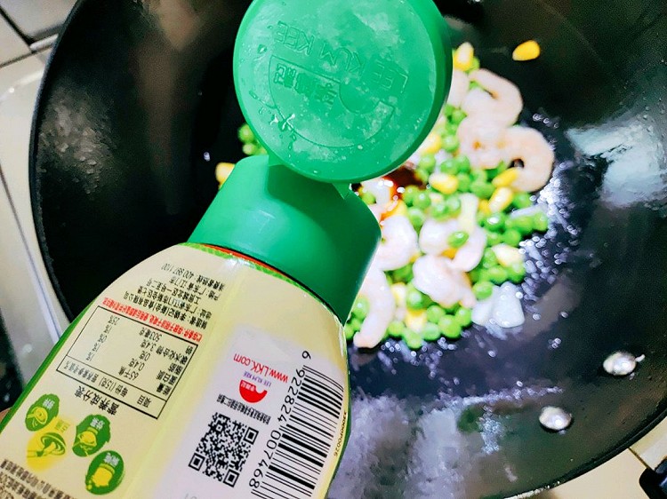 清爽Q弹虾仁豌豆玉米粒图7