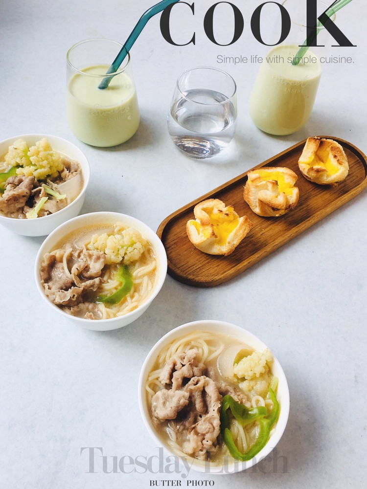 今日主食豚骨白汤拉面图1