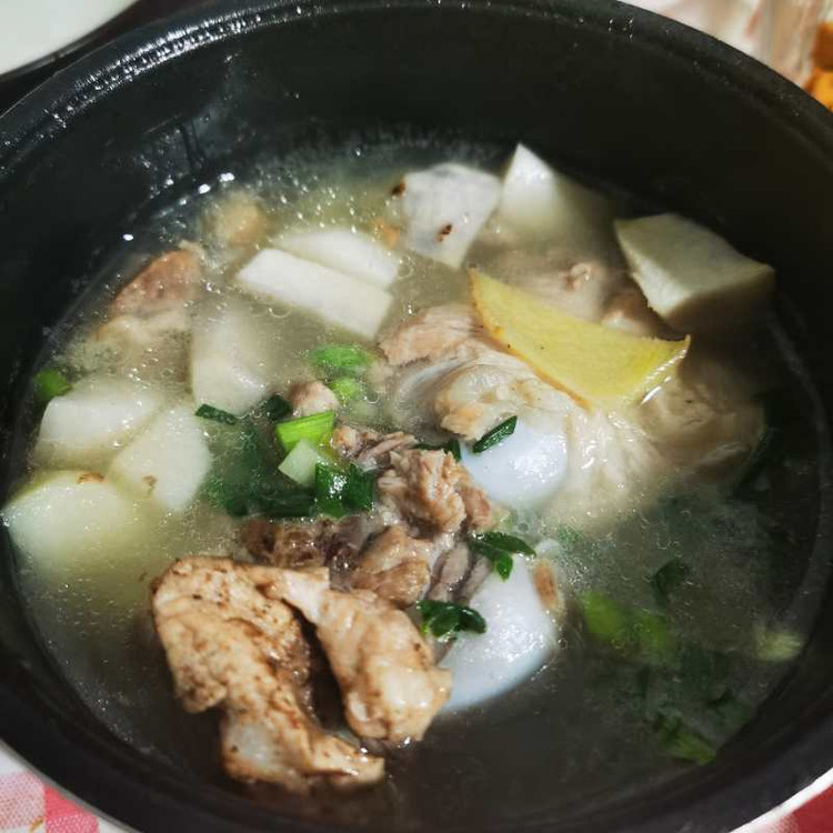 晚餐排骨豆腐青菜图1