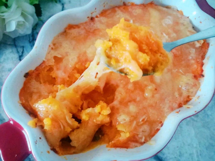 香甜软糯的奶酪焗红薯，初秋早餐有它才完美‼️图2