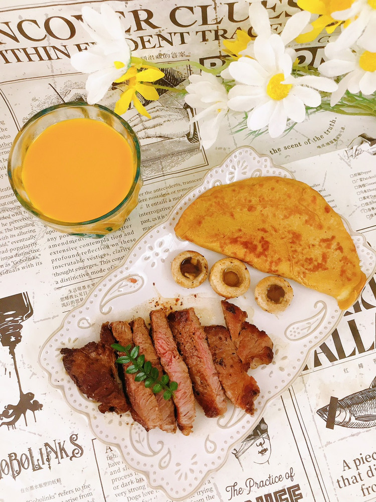 黄油煎牛排🥩➕芝士饼🫓图5