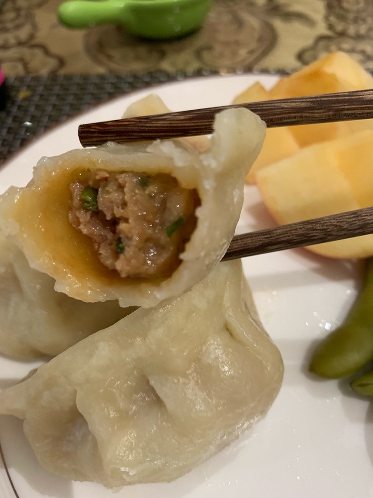 今日早餐，汤面蒸饺➕八宝粥……图4