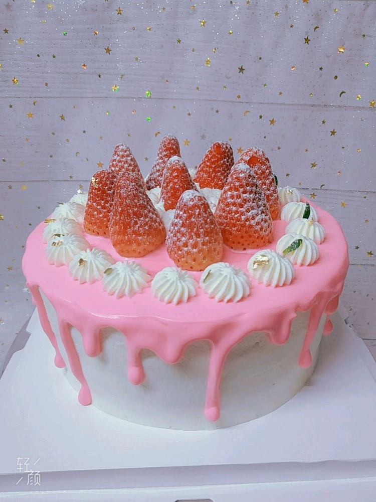 草莓宝宝）奶油蛋糕图2