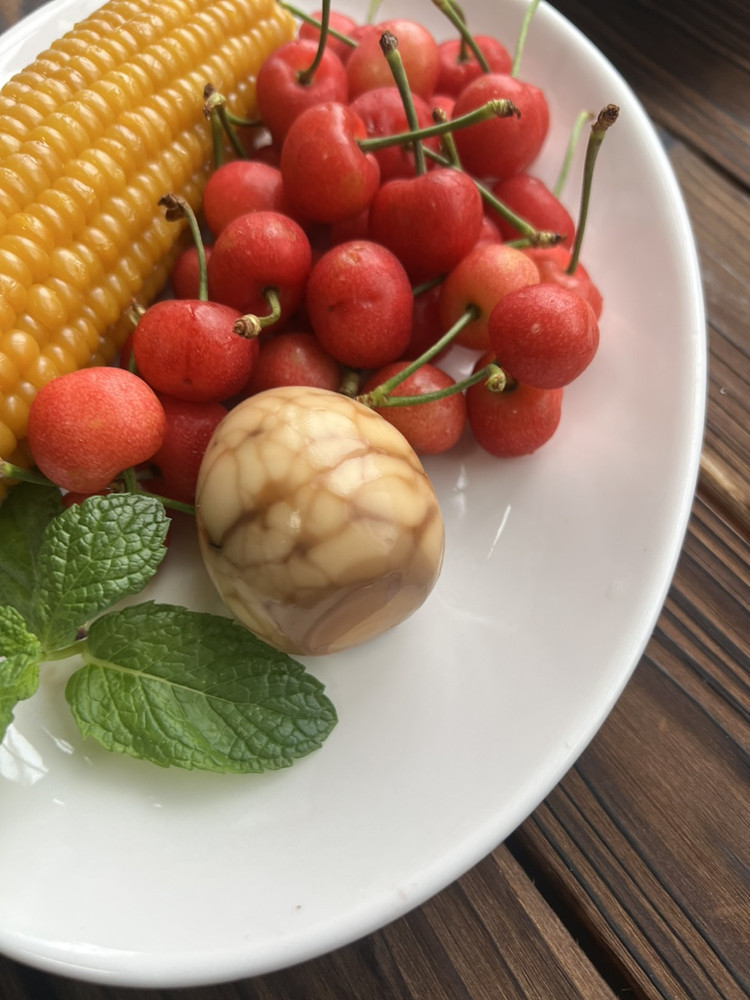 🌾紫米饭团🌾紫菜蛋花汤🌾🌽🍒🌾茶叶蛋不管做什么都不要急于回报，因为播种和收获不在同一个季节，中间隔着的一段时间，我们叫它为坚持✊图8