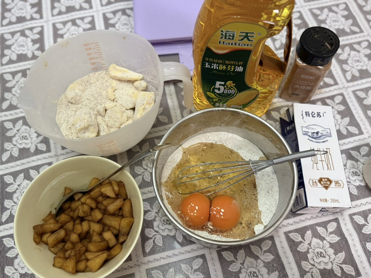 今天做个好吃的肉桂苹果麦芬蛋糕吃吃吧！图5