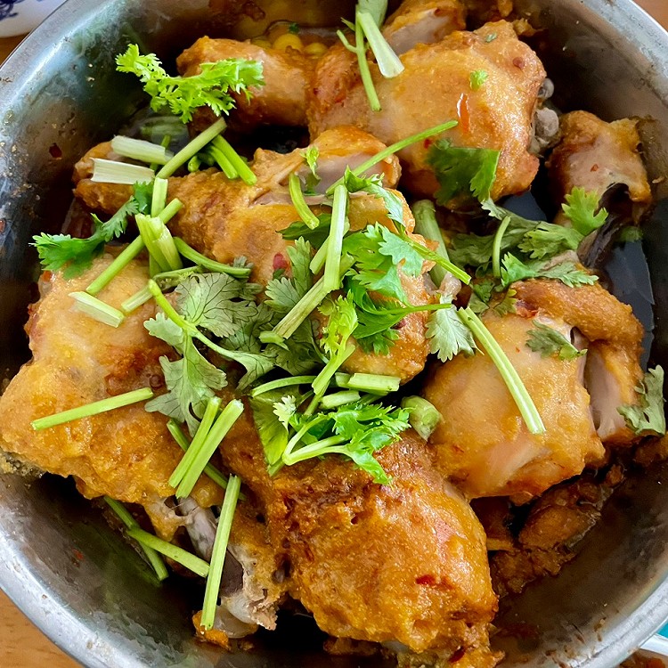 粉蒸鸡腿🍗&芝士青口贝图1