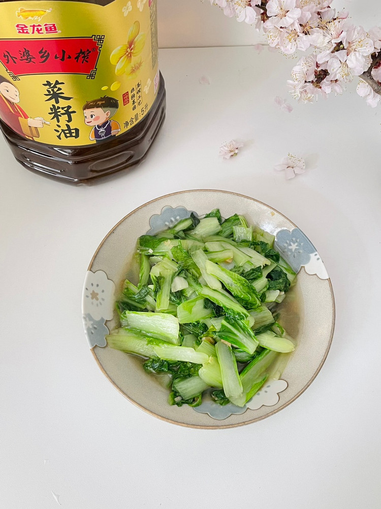 清清爽爽蒜香小白菜图2