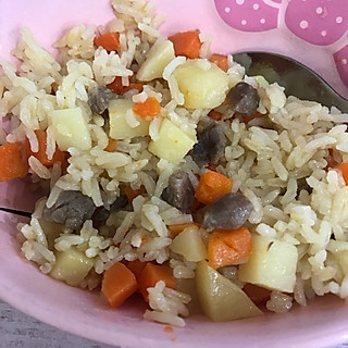 土豆牛肉胡萝卜焖饭#铁釜烧饭就是香#的全部作品及图片_豆果美食