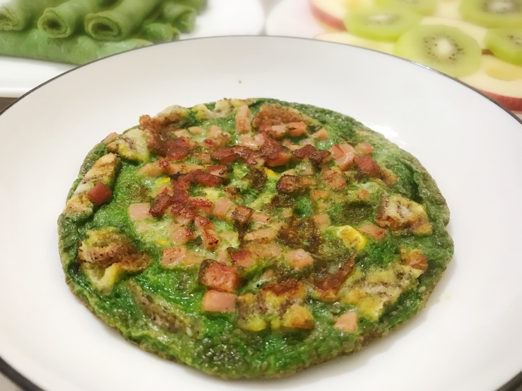 菠菜卷和菠菜饼…原汁原味！身体健康就是要吃的好！图2