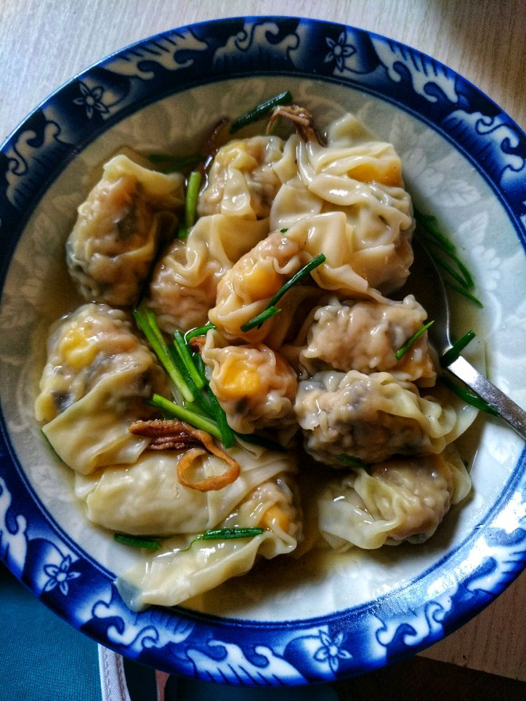 鲜肉玉米云吞(馄饨)图1