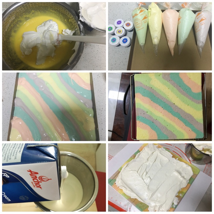 安佳彩虹蛋糕卷图3