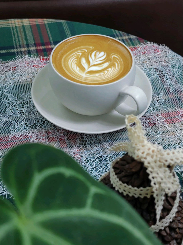 早餐：「蓝莓布里欧修」「猕猴桃🥝」「蓝莓」「咖啡☕」“不要提前焦虑，也不要预知烦恼，生活就是见招拆招”。图3