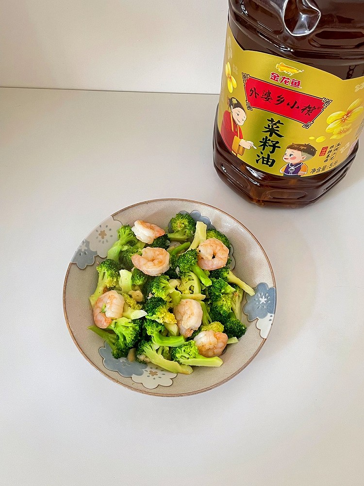 春日味道~西兰花炒虾仁图3