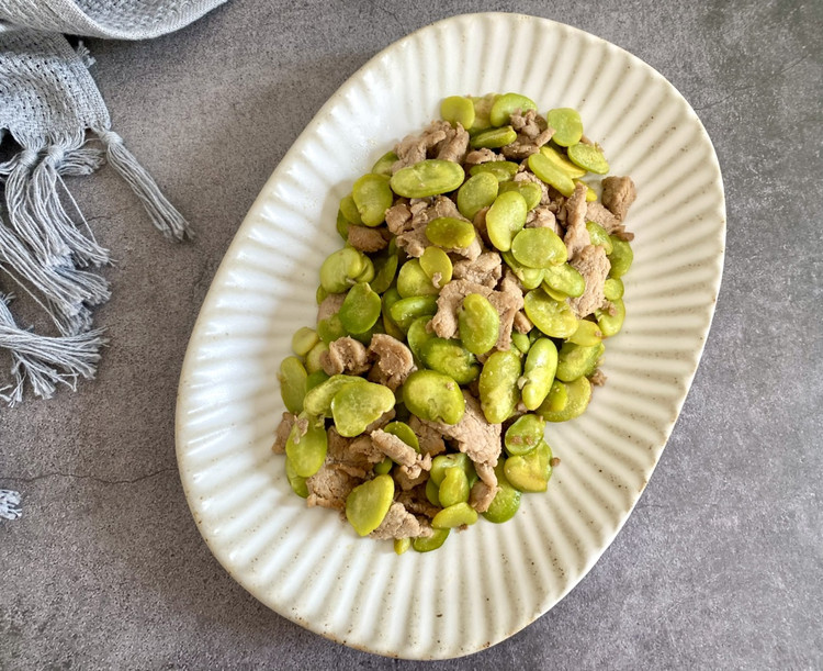蚕豆炒肉图3