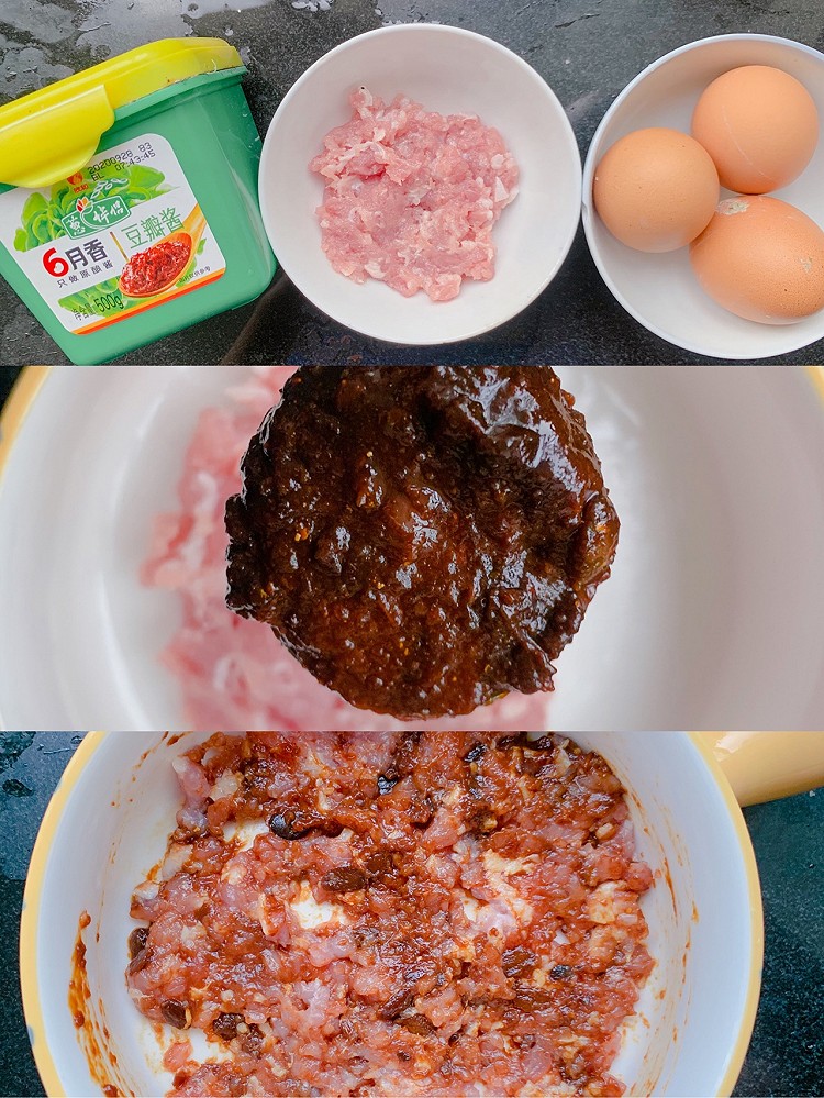 蒸烤箱食谱27丨简单到无法形容的肉蒸蛋图6