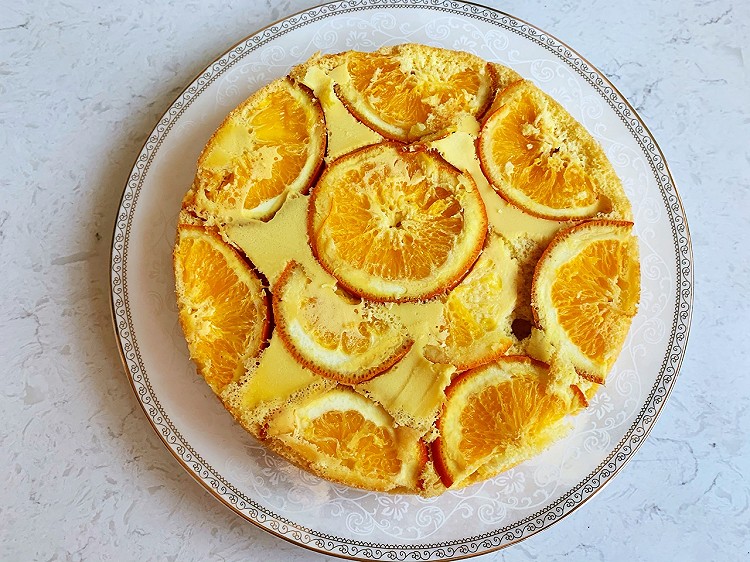 橙子蛋糕图1