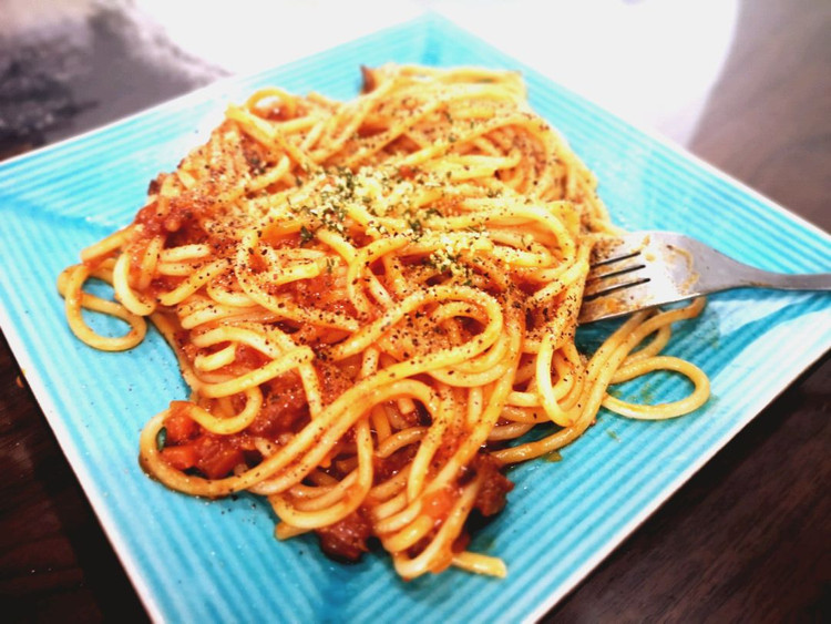 番茄🍅肉酱+黑胡椒牛肉意面🍴图1