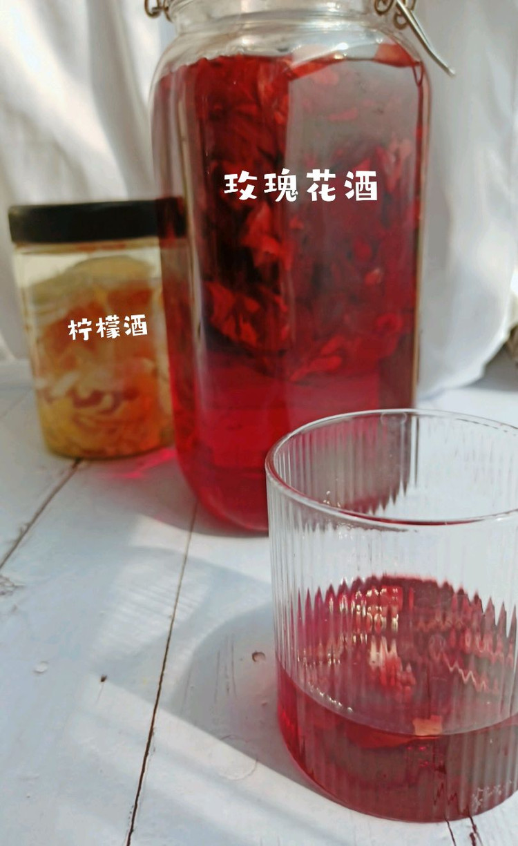 干杯❗一起做果酒㊙️ 玫瑰花酒｜柠檬果酒图6