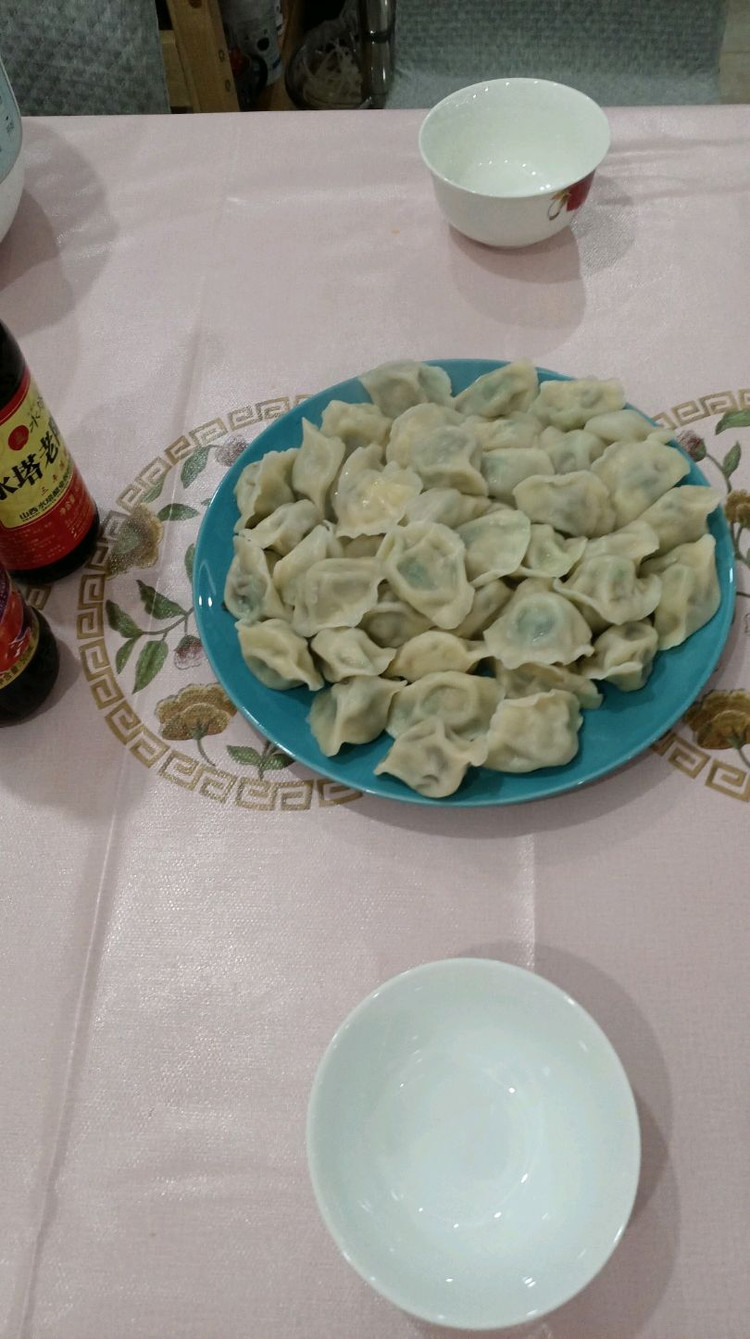 素饺子，菌菇青菜木耳图2