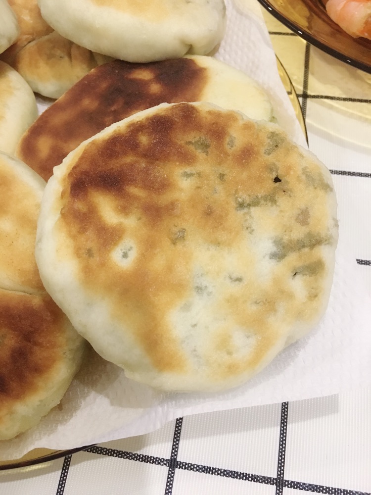 酸豆角饼+粥图2