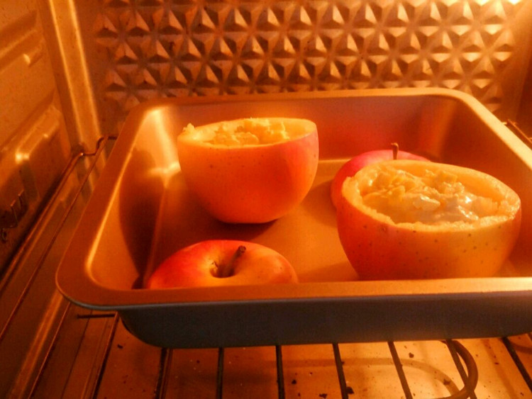 清甜顺滑的苹果布丁盏，制作方法简单，烘焙小白也难不倒噢图3