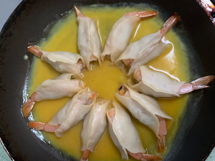 抱蛋鲜虾煎饺🍤🍤图8