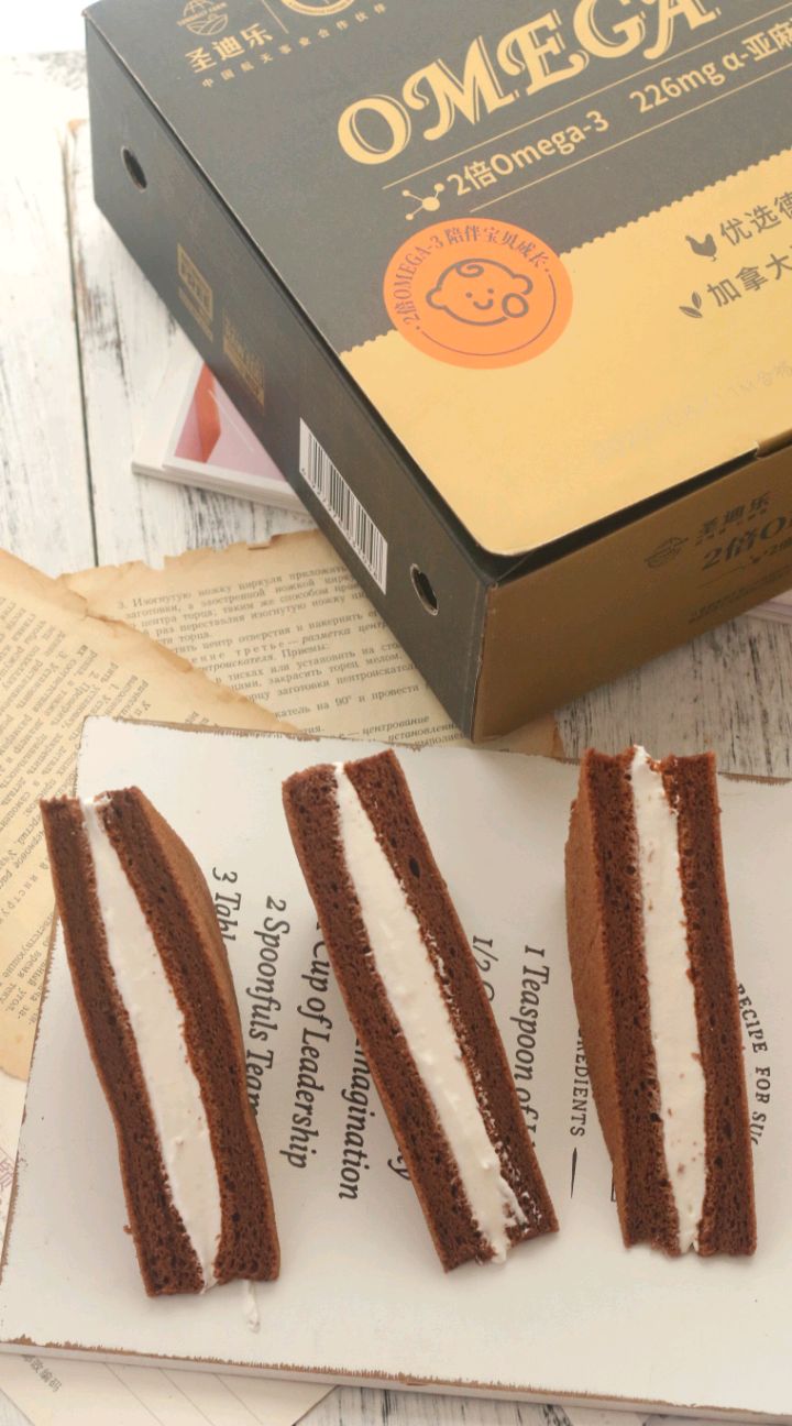 巧克力三明治奶油蛋糕图1