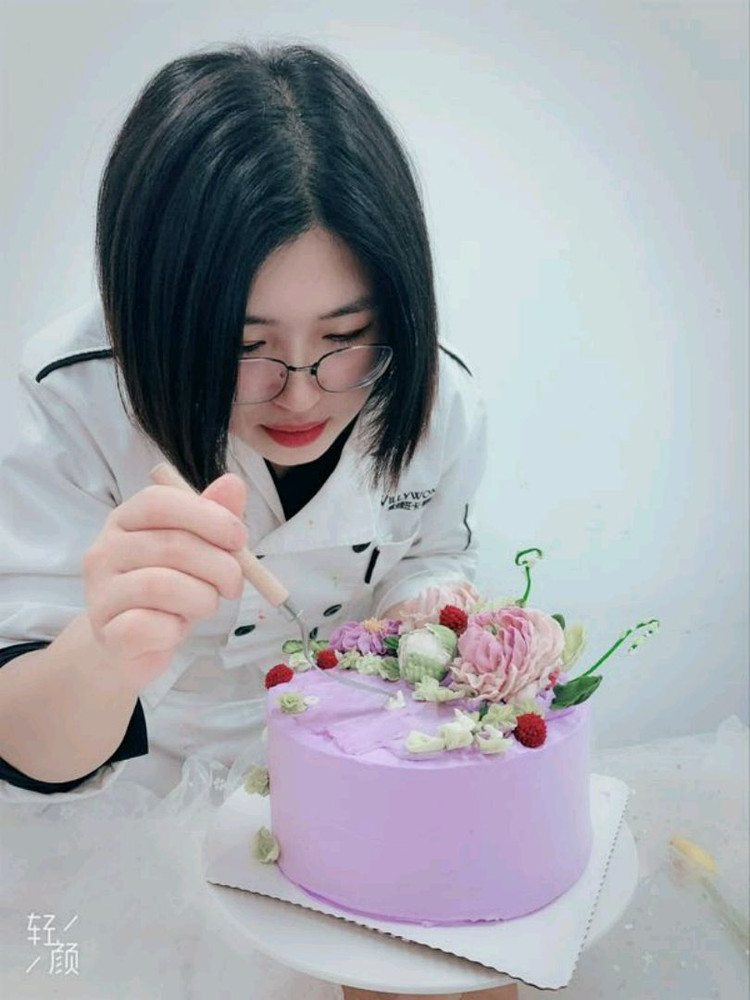 韩式裱花蛋糕图1