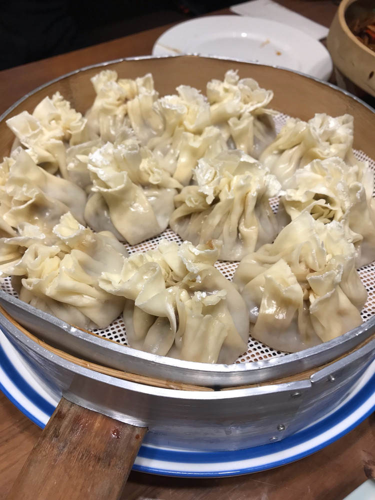扒肉条，烧麦图2