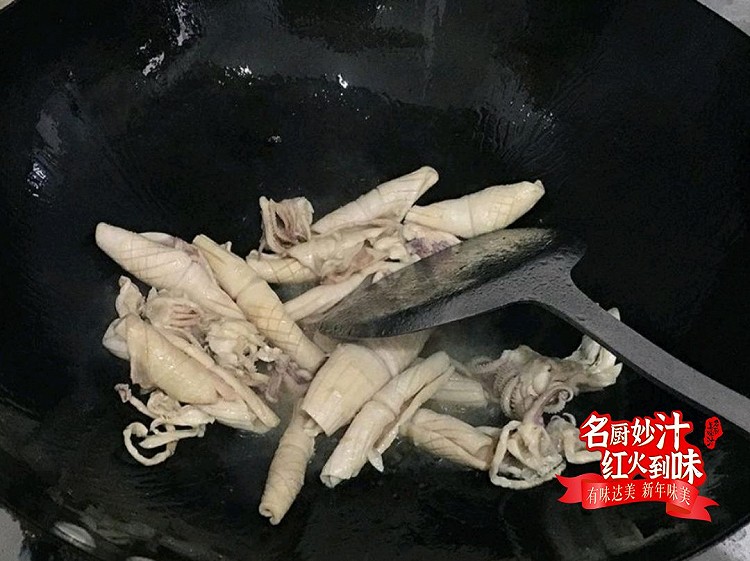 荷兰豆炒鱿鱼，经典年菜图7