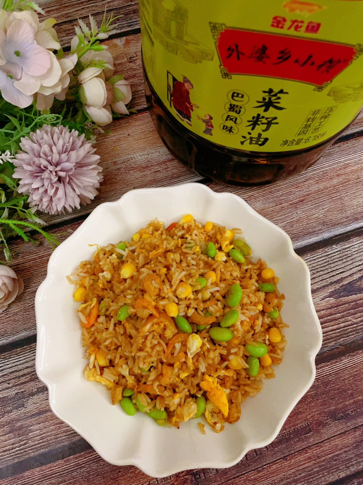 虾米蛋炒饭图1