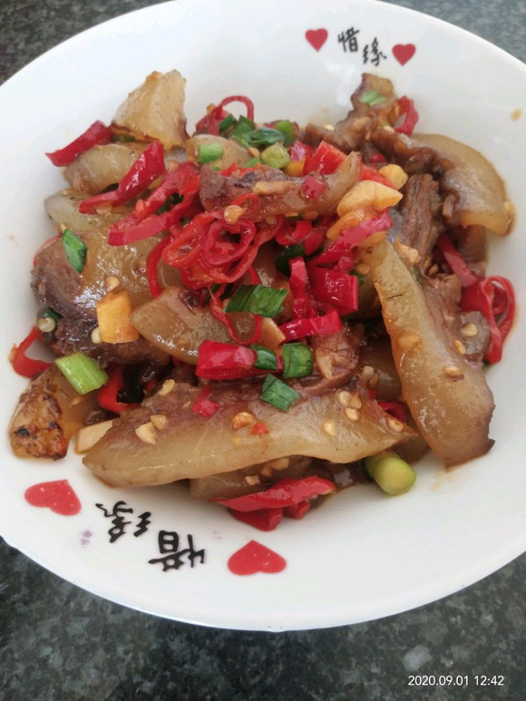 浏阳蒸菜《豆豉辣椒蒸肉》图3