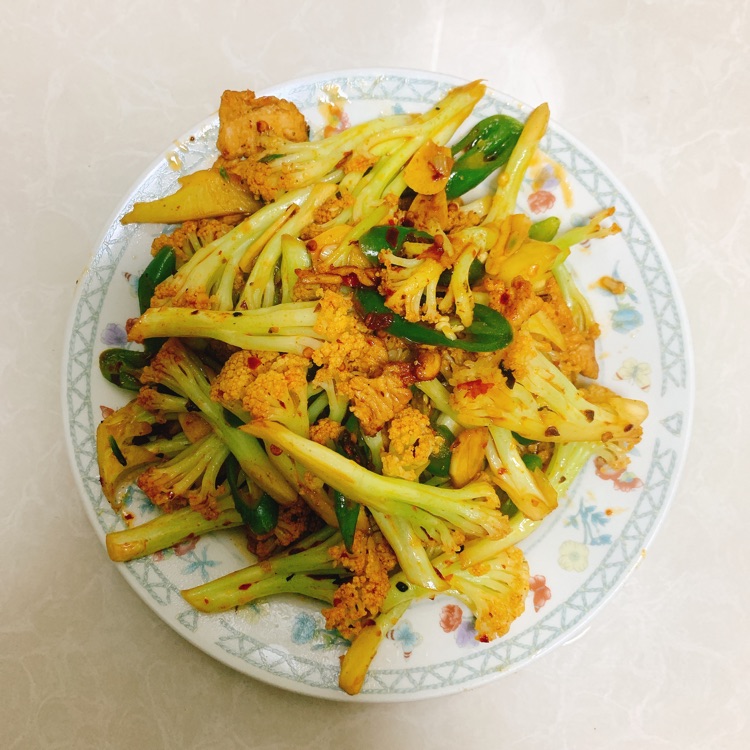 菜花炒肉图2
