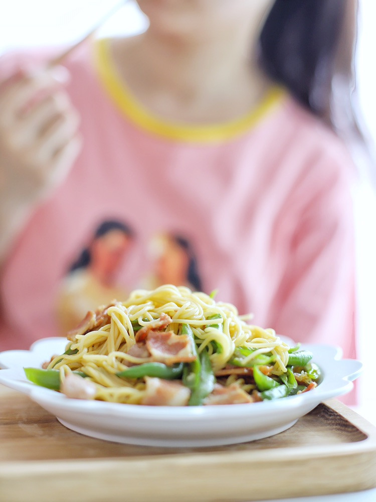 喵の早餐 | 二荆条炒面，辣的嗷嗷停不下～🥗图8