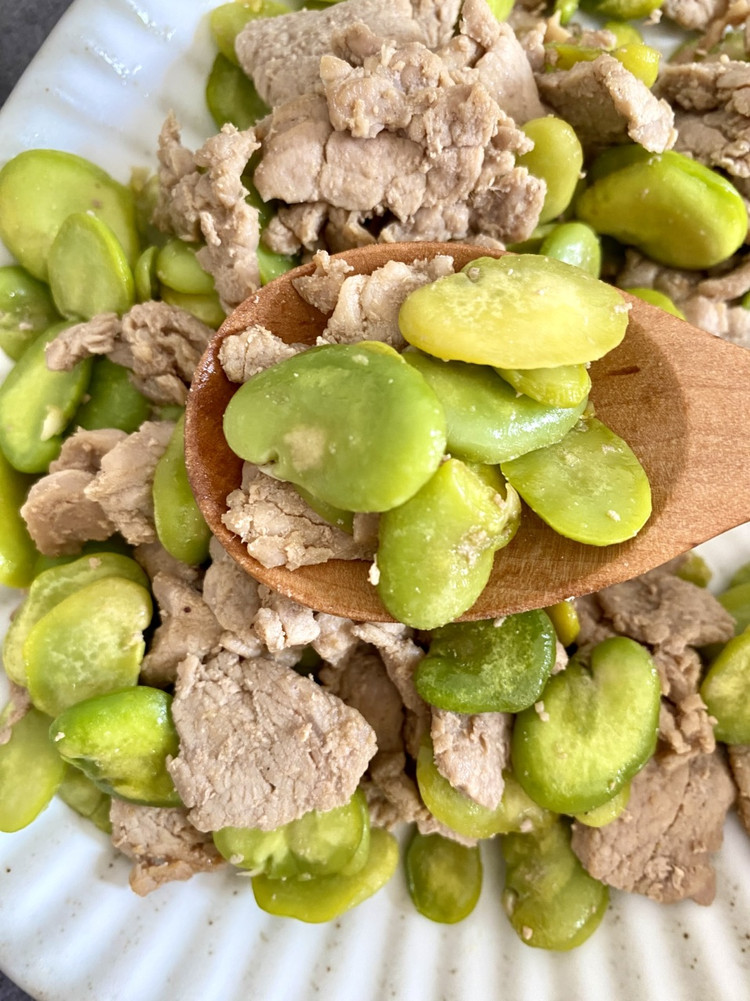蚕豆炒肉图5